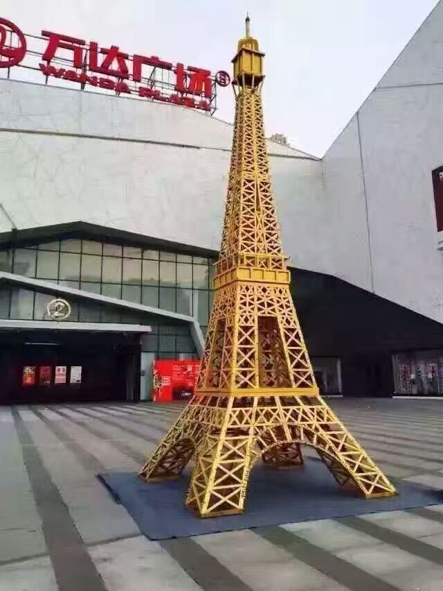 大型埃菲尔铁塔 建筑模型 法国景观铁塔 厂家直销图片
