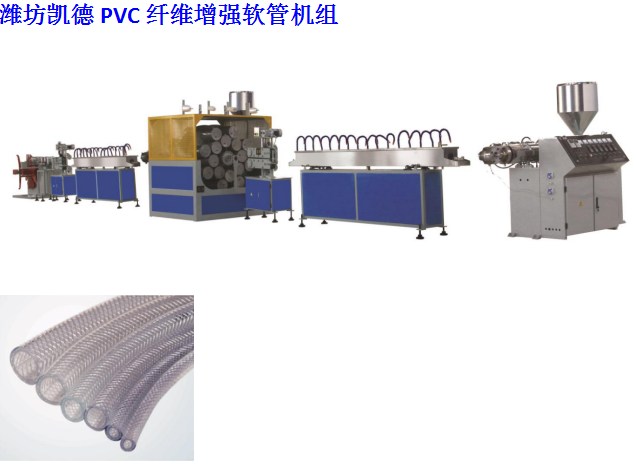 PVC纤维增强软管机组图片