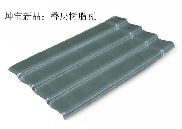 西藏林芝叠层仿古树脂瓦3mm 代木板作为民房屋顶改造防水材料