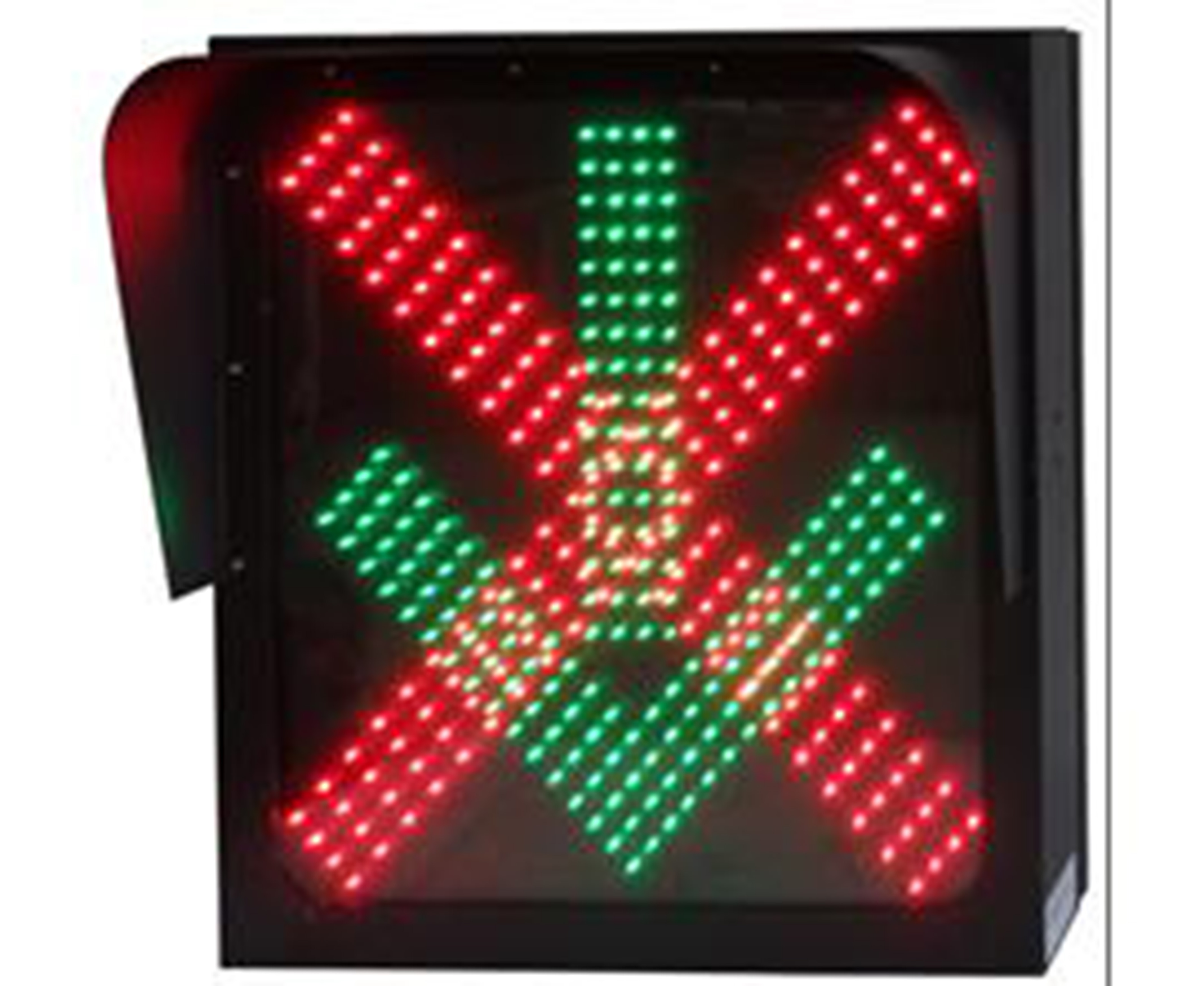 LED车道控制标志，红叉绿箭，可485控制