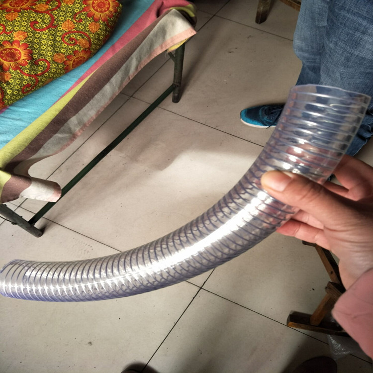 供应 PVC钢丝管 钢丝螺旋管 规格齐全 质优价廉
