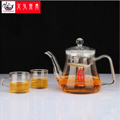 加厚玻璃蒸茶壶 电陶炉煮茶壶 黑茶蒸汽壶