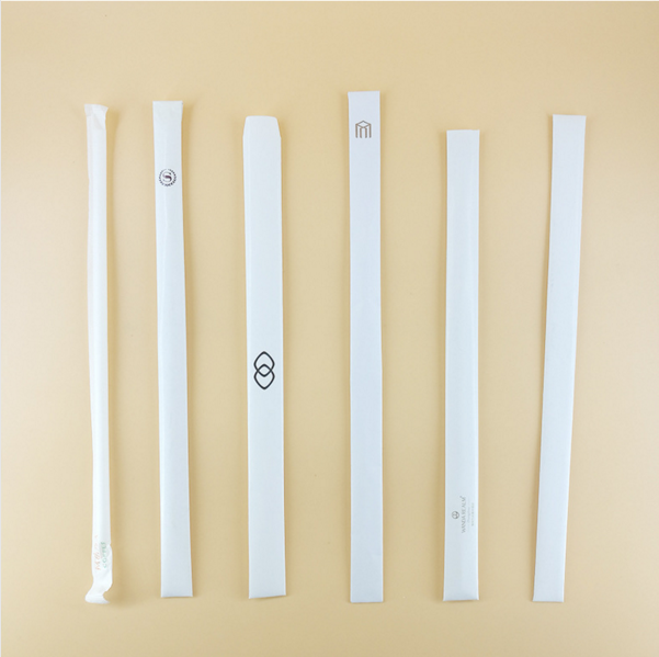 提供各类筷子套定制LOGO广告企业酒店字样优质纸袋广东定制LOGO广告吸管图片