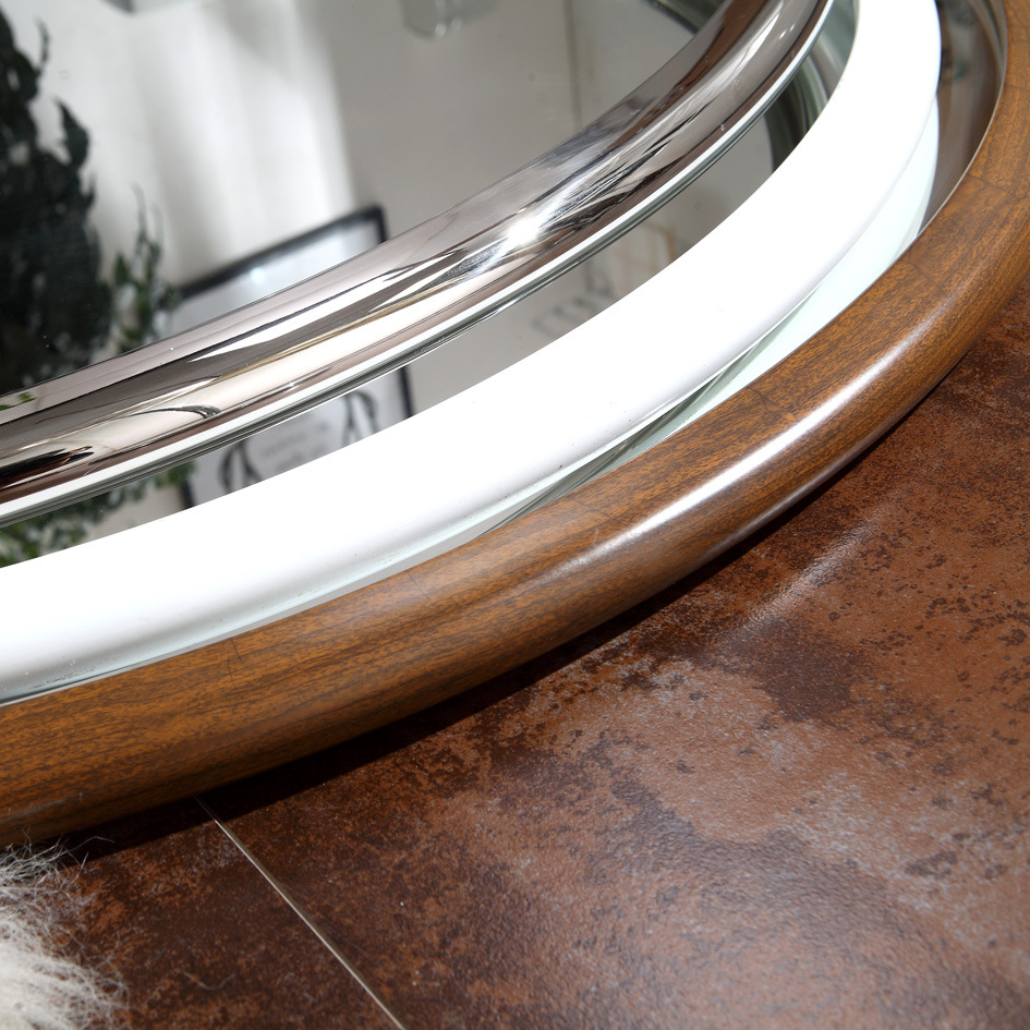 不锈钢镜框浴室镜壁挂卫生间镜子化妆梳妆卫浴挂镜边框可订做图片