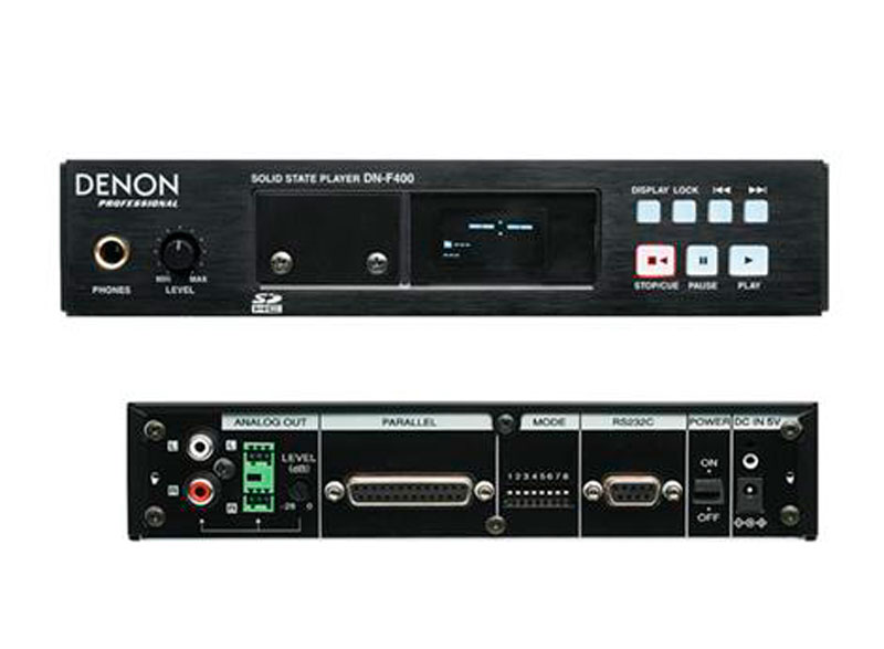 Denon天龙 RC-F400S 热启动串行遥控器 立体声SD卡播放机 硬盘播放机 USB播放器