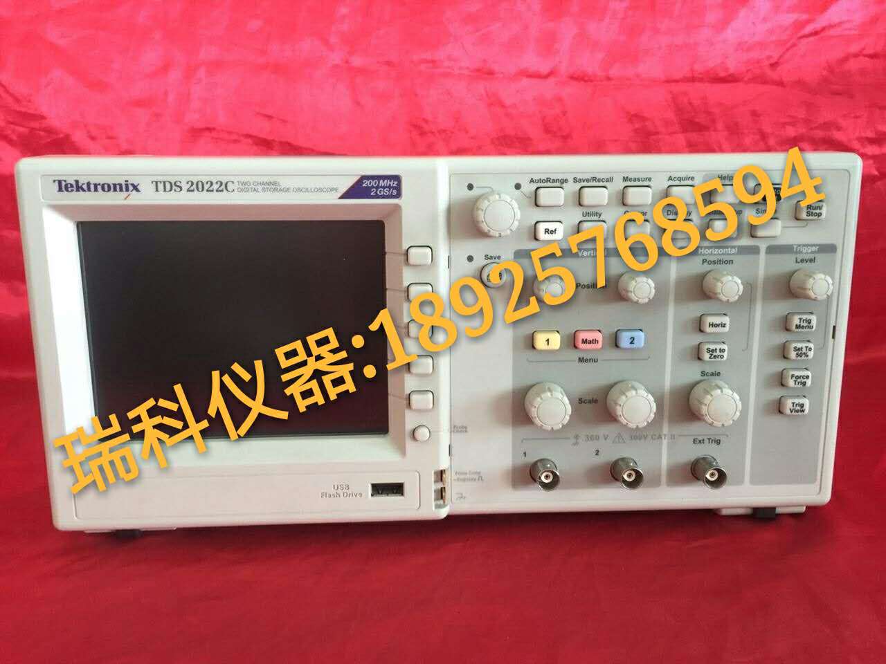 出售泰克/Tektronix示波器TDS2022C数字存储示波器图片