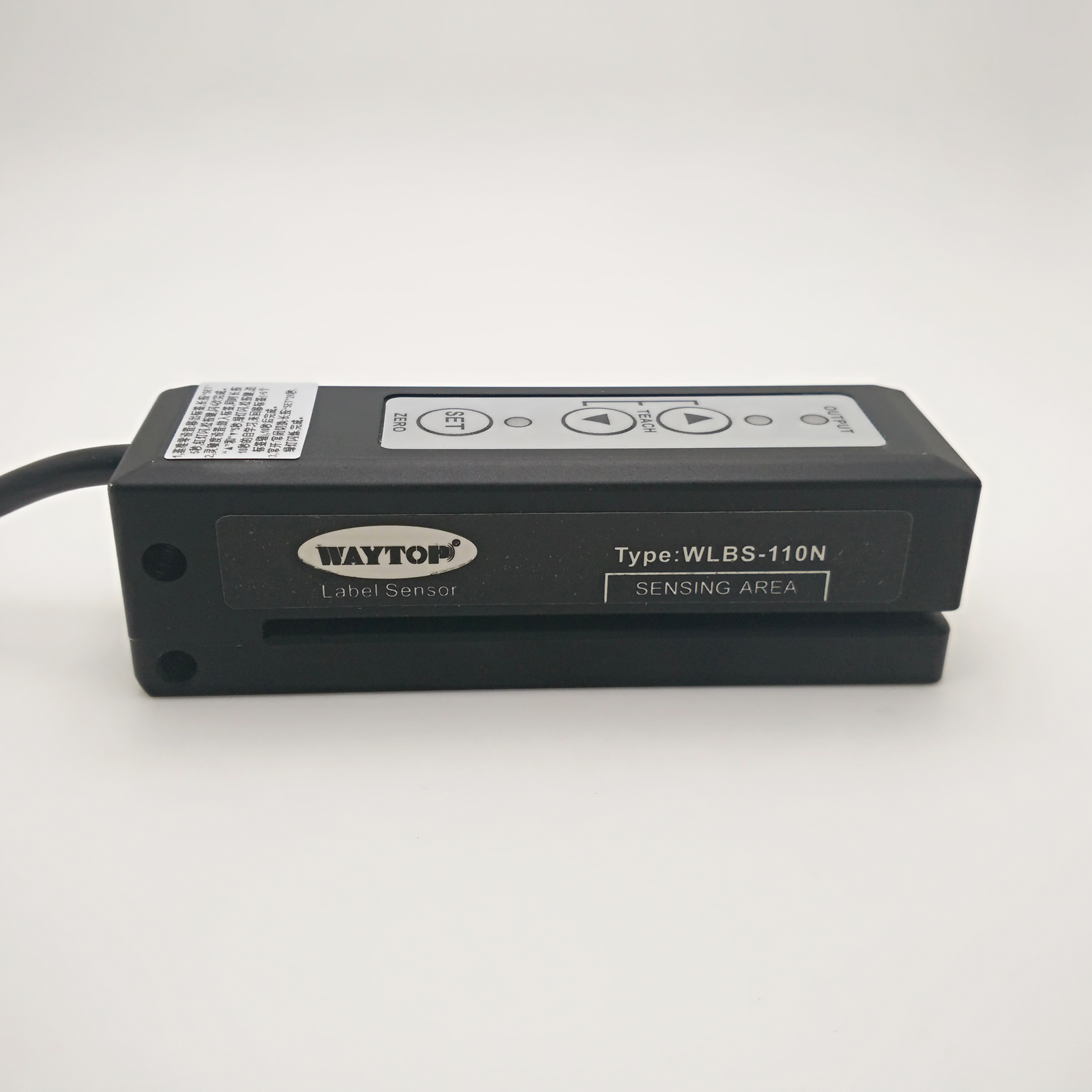 新品电容式标签传感器WLBS-110N 贴标机用透明槽形电眼 标签电眼