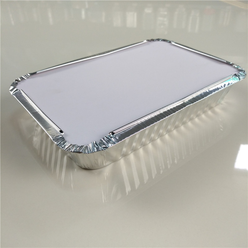 佛山厂家生产批发铝箔餐盒飞机餐盒一次性外卖打包饭盒环保餐盒图片
