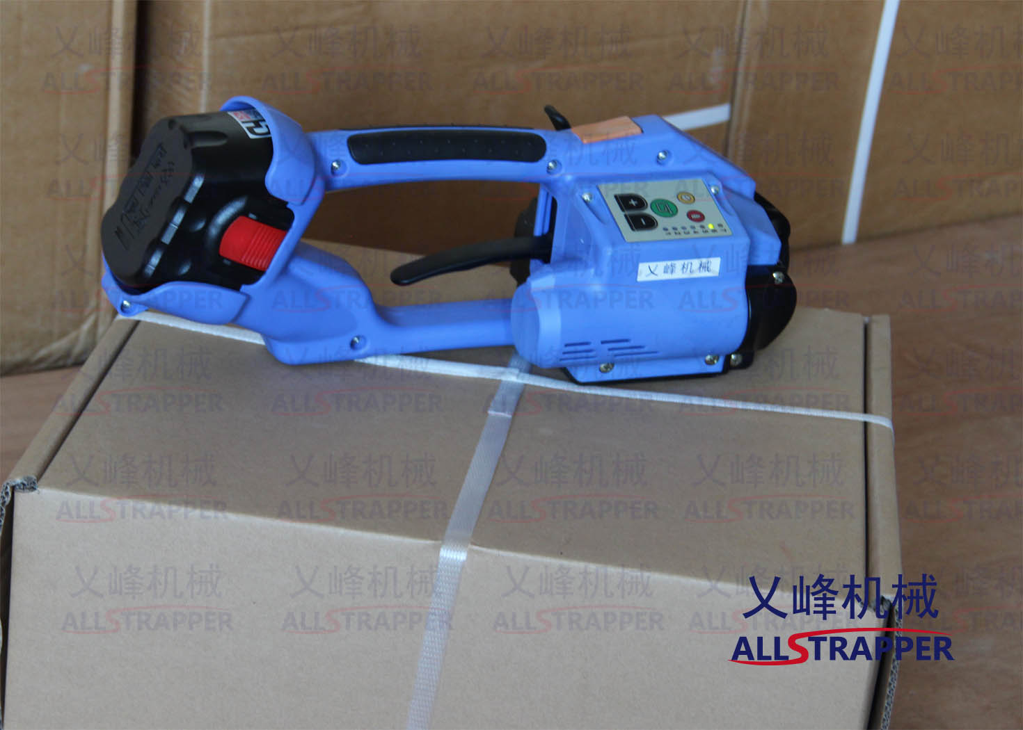 上海市乂峰机械手提塑钢带电动打包机厂家乂峰机械手提塑钢带电动打包机ASP-16 ORT200