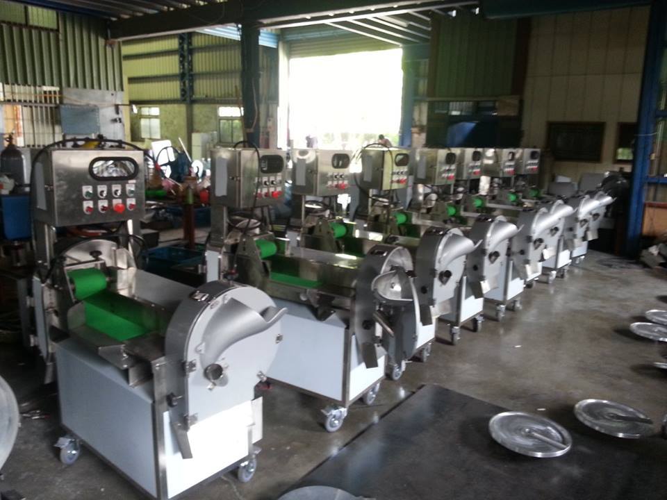 大型切姜丝机台湾原装机械 切笋丝机械设备 根茎类蔬菜切丝切片机
