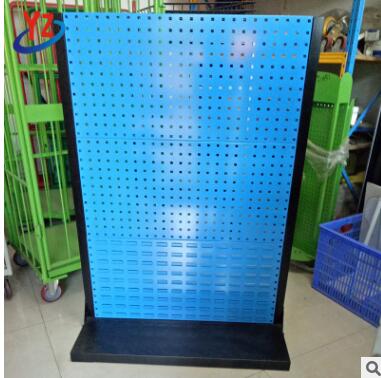 广州誉洲厂家制造优质物料\零件整理架 方孔挂板工具架规格订制