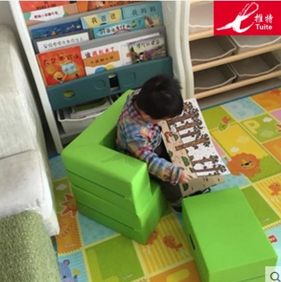 推特小沙发折叠儿童宝宝书桌椅图片