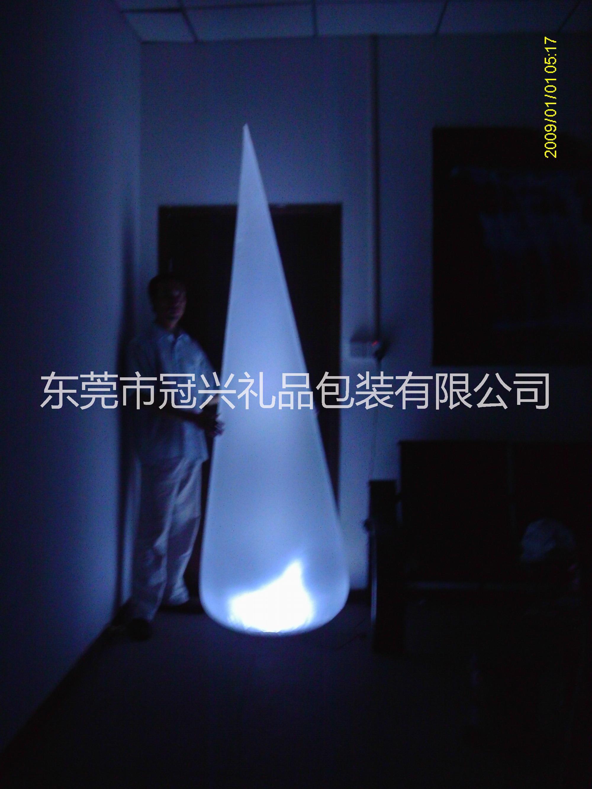 厂家定制PVC充气发光灯 夜光气模 PVC充气灯