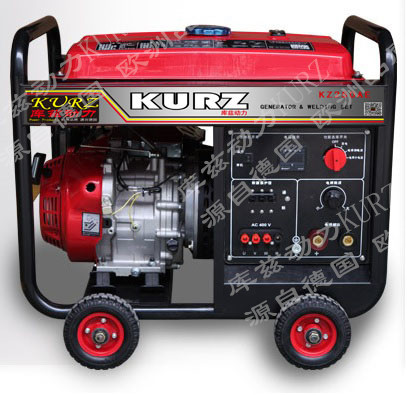 库兹300A汽油发电电焊机规格价图片