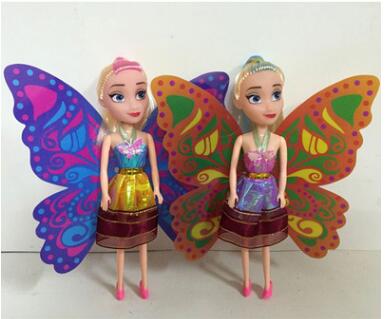 新款蝴蝶冰雪 儿童玩具生日蛋糕杯精致芭芘巴比娃娃厂家批发