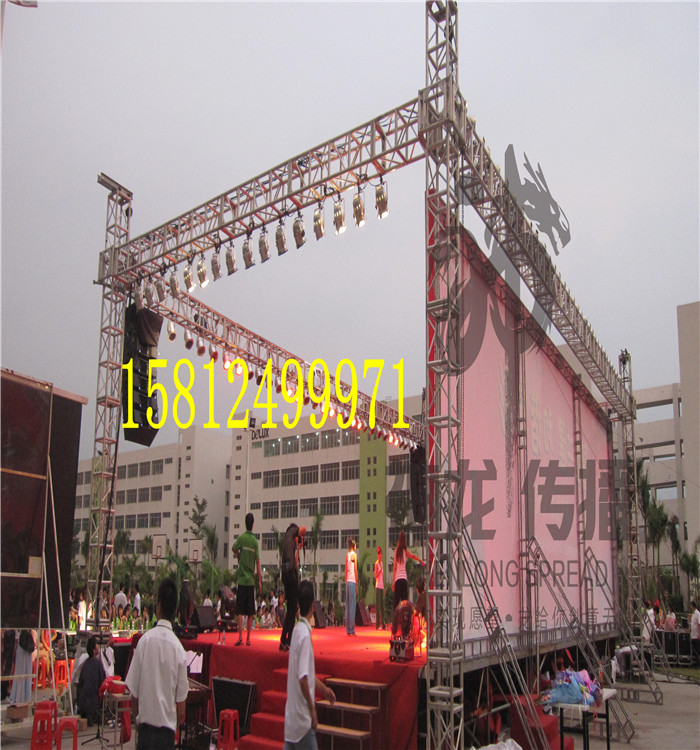 广州专业桁架租赁舞台搭建场地设计图片
