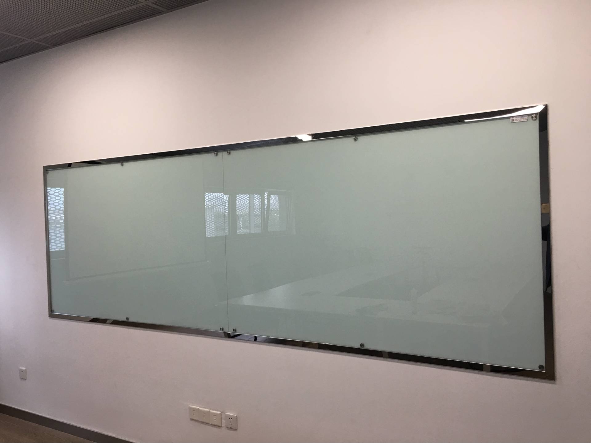 无锡厂家直销 磁性钢化玻璃白板  烤漆玻璃白板 尺寸可定制