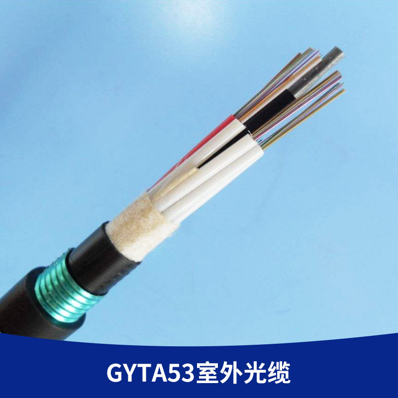 GYTA53室外光缆厂家直销 24芯地埋重铠光缆 双铠双护套直埋缆 GYTA53室外光缆
