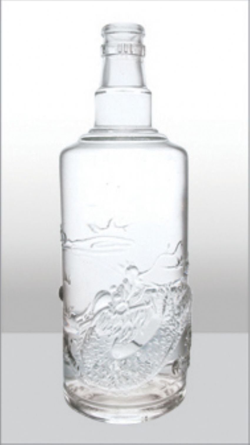 高白玻璃酒瓶 创意新款高档酒瓶 菏泽白酒瓶定做