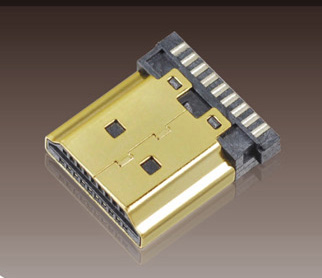 HDMI供货商 单双排针厂家PZ201241连接 HDMI带PCB板 ZX HDMI06D 母座 带PCB板
