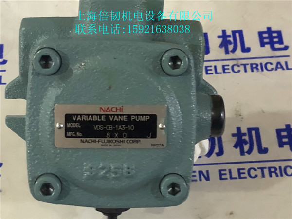 不二越叶片泵VDS-0B-1A3-10高压泵