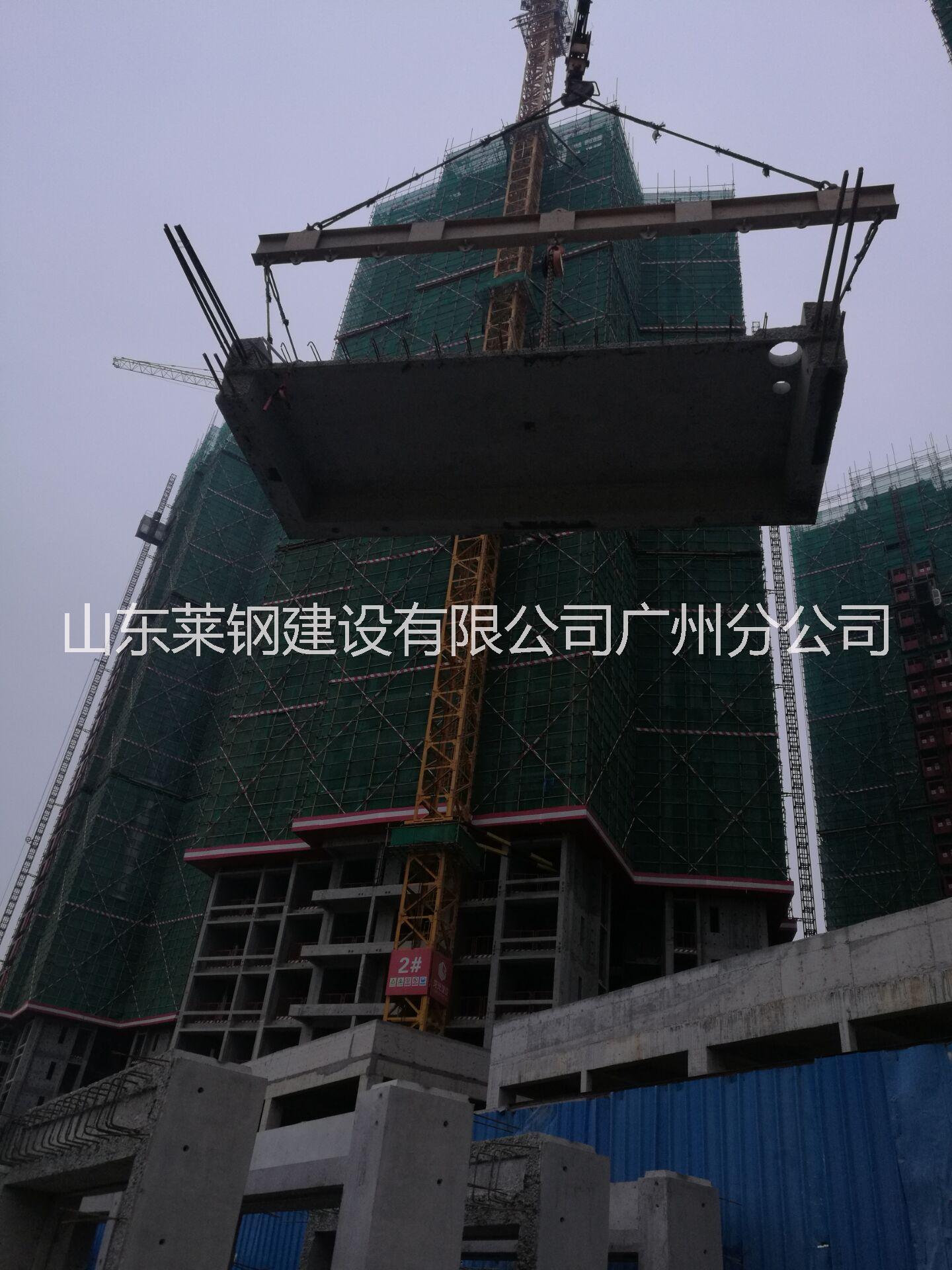 深圳市预制混凝土构件厂家预制混凝土构件，广东PC墙板安装公司，PC吊装作业班组 预制PC结构厂家