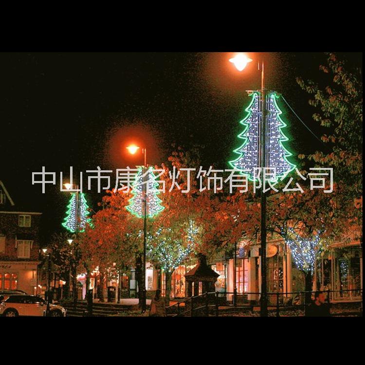 热卖LED圣诞树圣诞街景造型灯批发