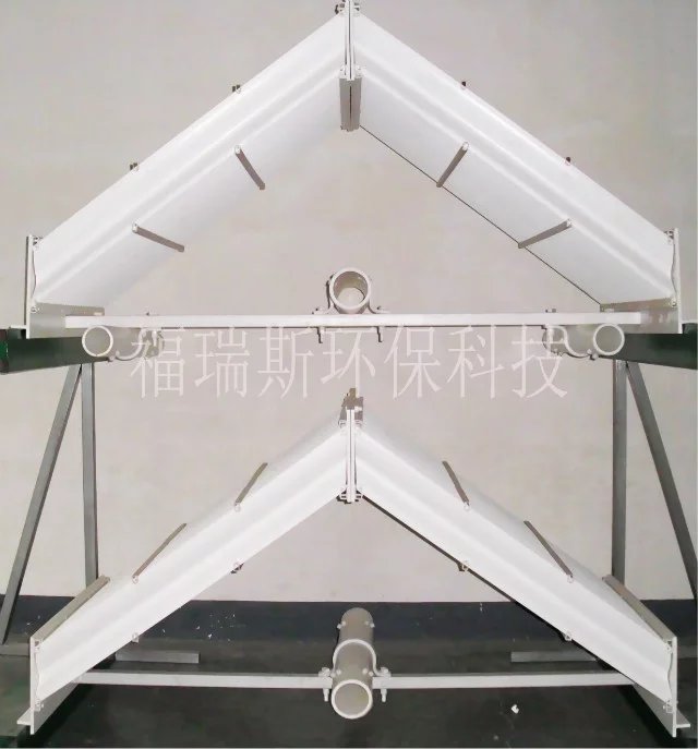 管束除雾器平板屋脊型管束型平板型脱硫塔图片