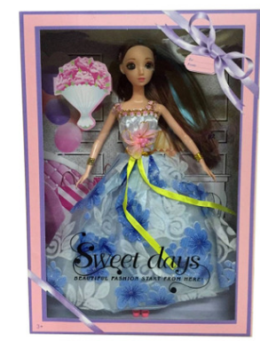 厂家批发3D眼时尚多款多色 儿童玩具女孩玩偶芭芘巴比娃娃批发