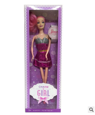 新款换装芭芘巴比娃娃 儿童玩具生日蛋糕杯模具精致仿真娃娃礼盒