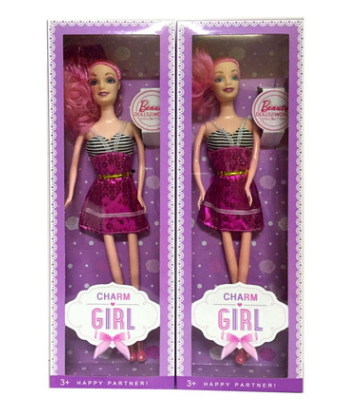 新款换装芭芘巴比娃娃 儿童玩具生日蛋糕杯模具精致仿真娃娃礼盒