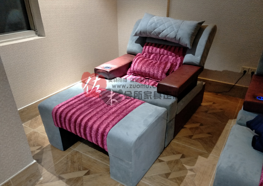 天津会所电动足疗沙发定做圆形心型泰式spa床按摩床 电动足疗沙发 泰式spa床