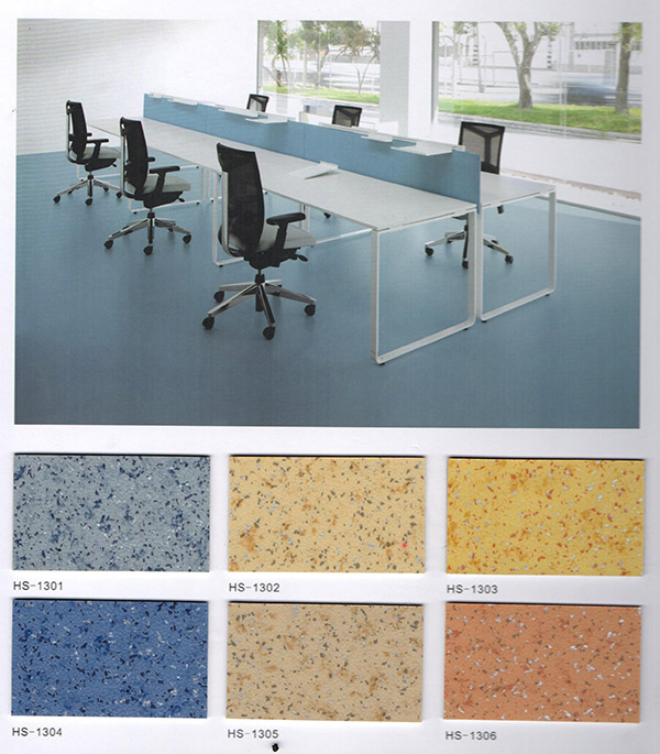 pvc塑胶地板商用系列 pvc商用塑胶地板 pvc商用同质透心地板图片