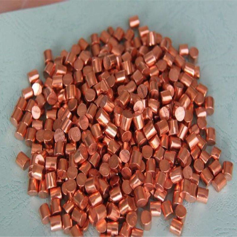 厂家直销 电解铜粒 纯铜粒 无氧铜颗粒 单质铜 Cu99.99% 科研专用