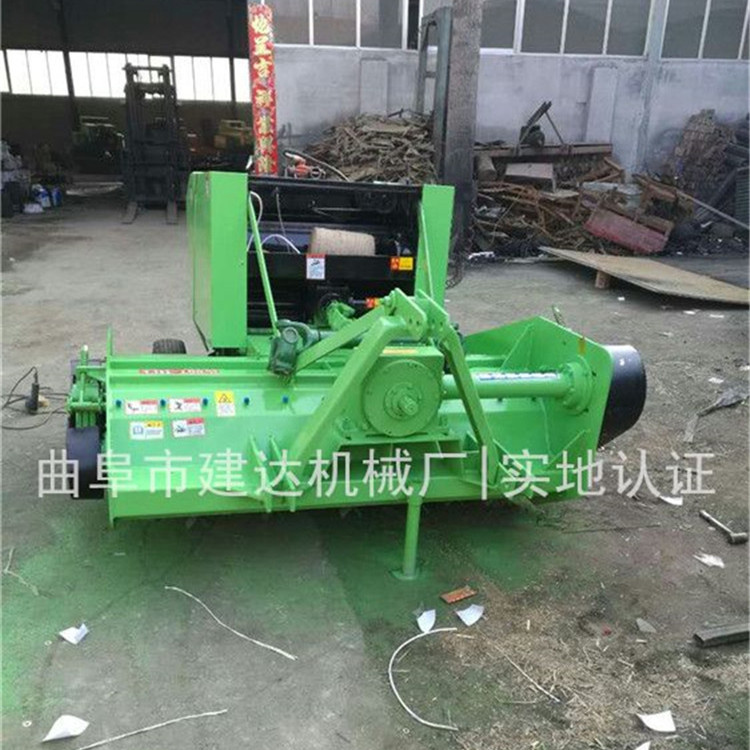黑龙江玉米秸秆粉碎打捆机厂家新型牧草秸秆打捆机图片