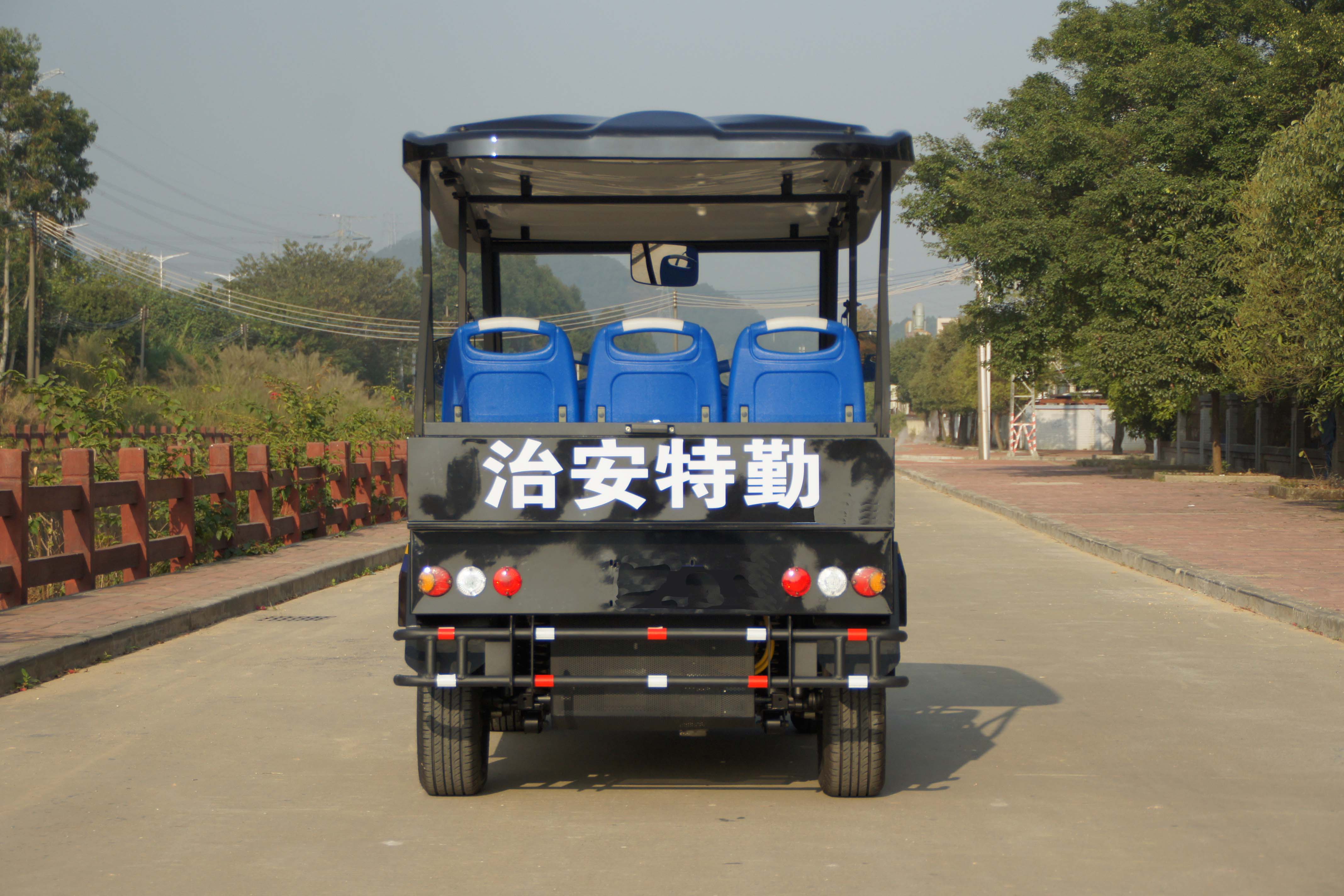 供应广东卓越牌型号为G1P5的5座电动巡逻车，电动车厂直销！图片