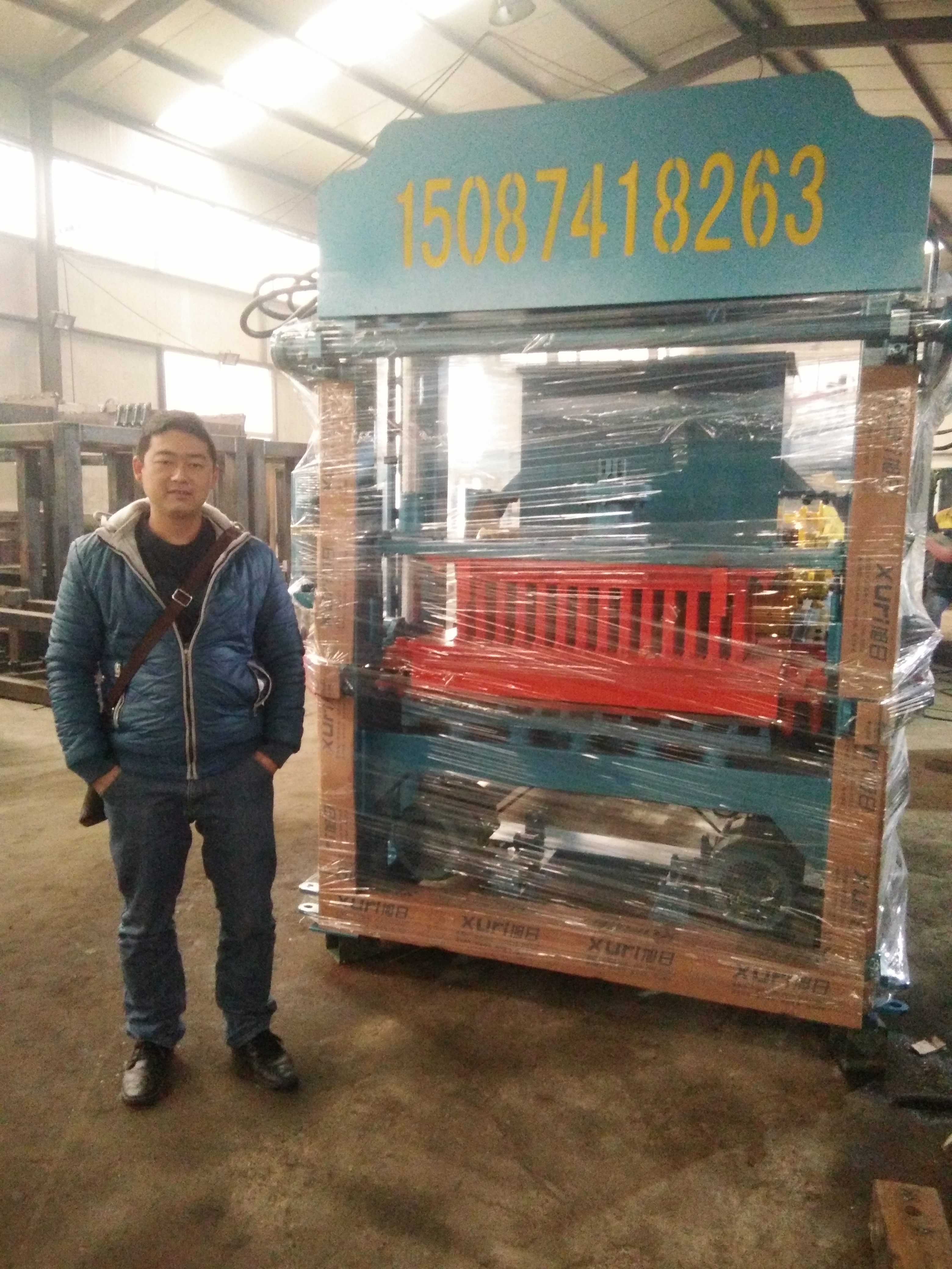 砖机设备 空心砖机免烧砖机 云南省砖机