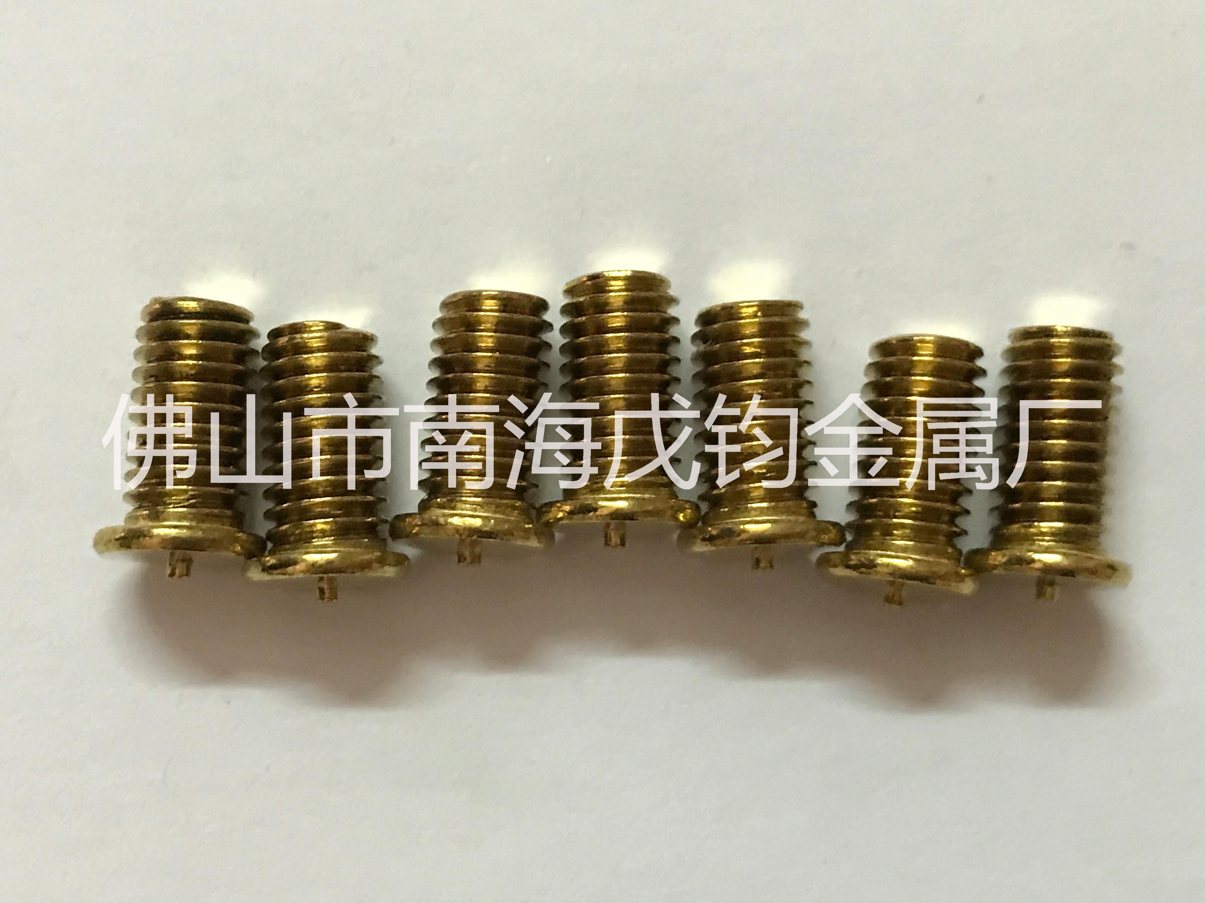 优质黄铜内螺纹种焊螺母 机械种焊螺母 焊接螺母柱批发 黄铜种焊螺钉供应商大量批发