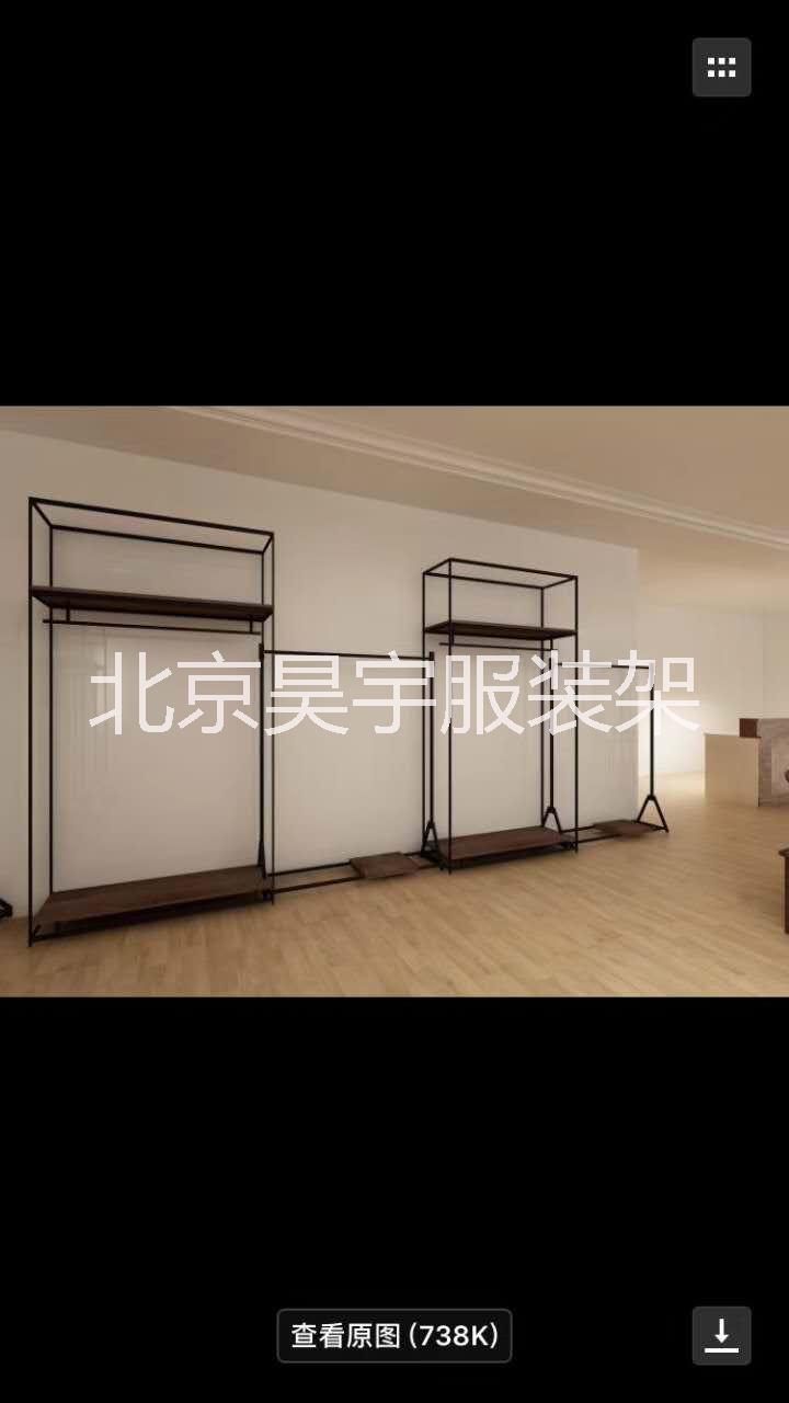 供应加粗加厚展示架丨北京衣架生产厂家丨北京不锈钢衣架价格