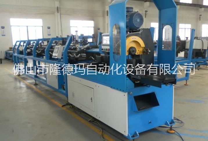 钢管全自动切管机生产线 天津河北山东全自动切管机生产厂家图片