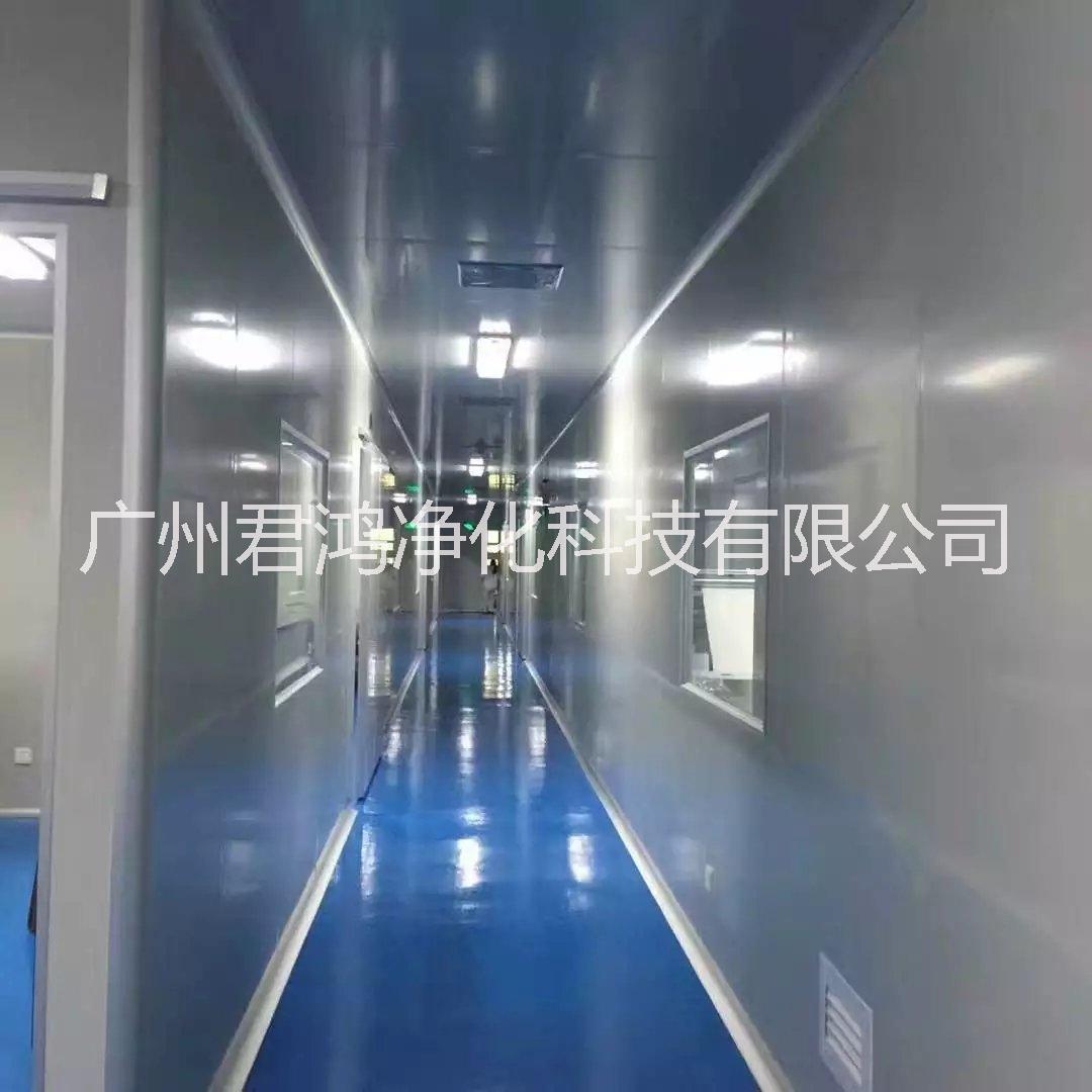 广东广州十万级CS食品厂净化工程 点心包子中央厨房彩钢板装修工程图片