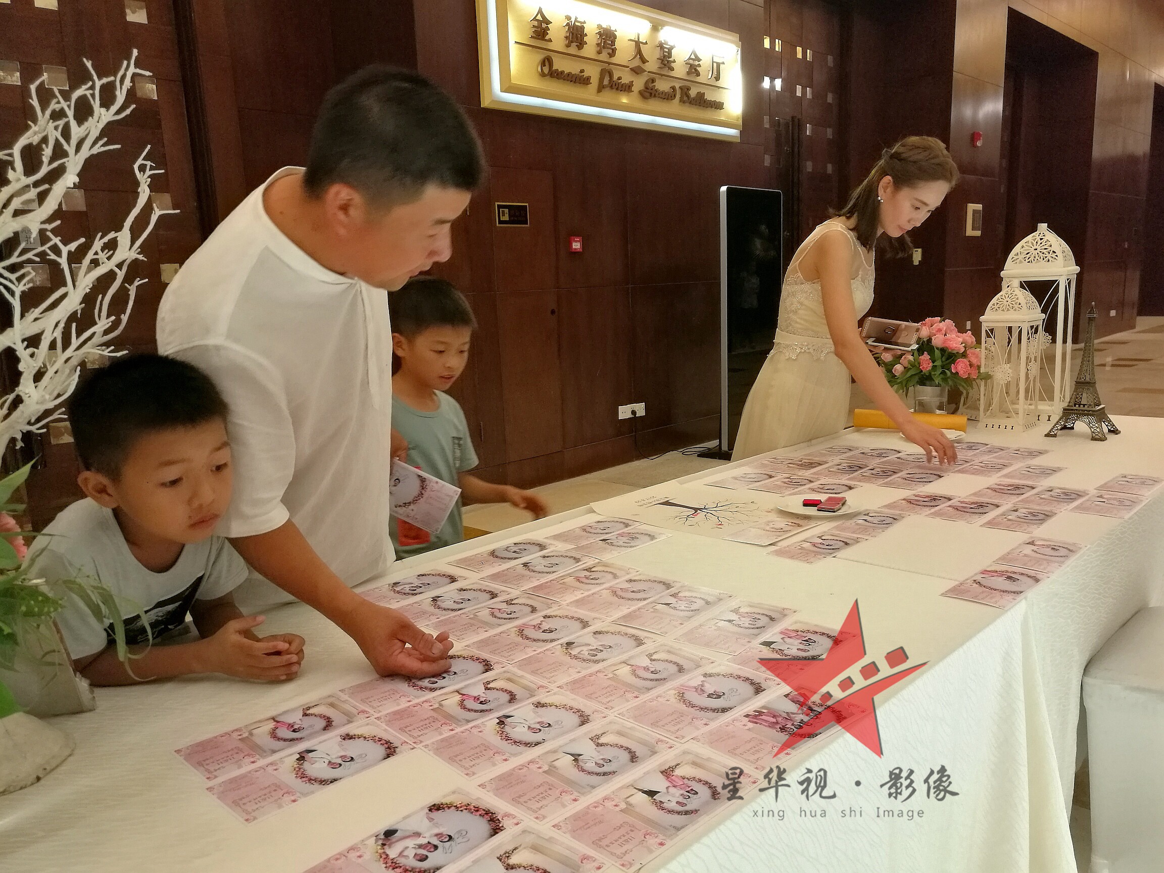 深圳婚礼、年会、活动、会议拍摄 现场打印相片