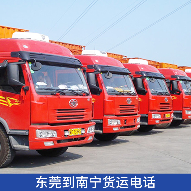 东莞到南宁货运电话 驰丰物流安全高效率专业运输团队 四定卡航运输服务