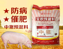 中草药预混料中猪专用促生长增肥快