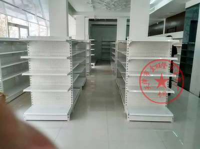 天津市便利超市货架优质供应商、双面超市货架厂家、超市货架批发 欢迎来电