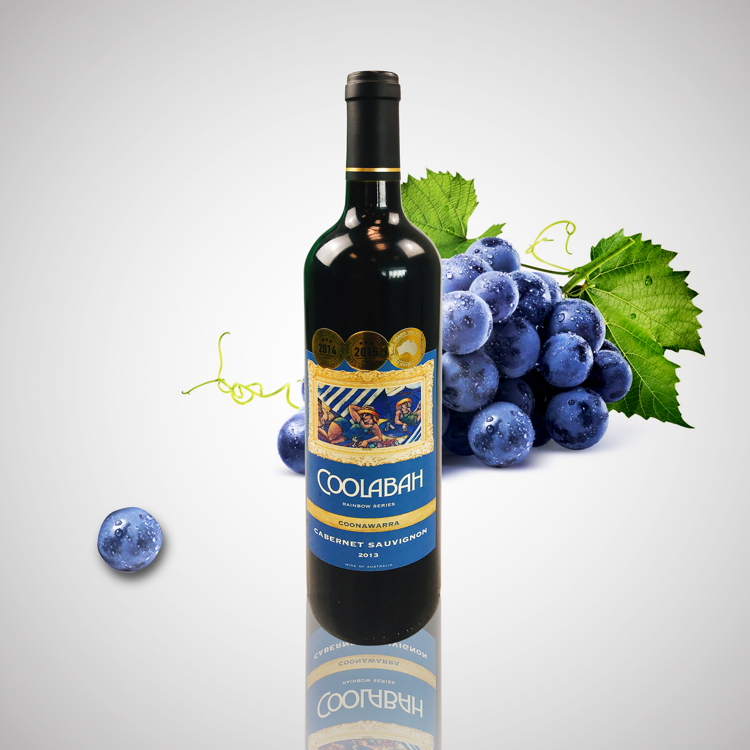 “考拉八”赤霞珠红葡萄酒图片