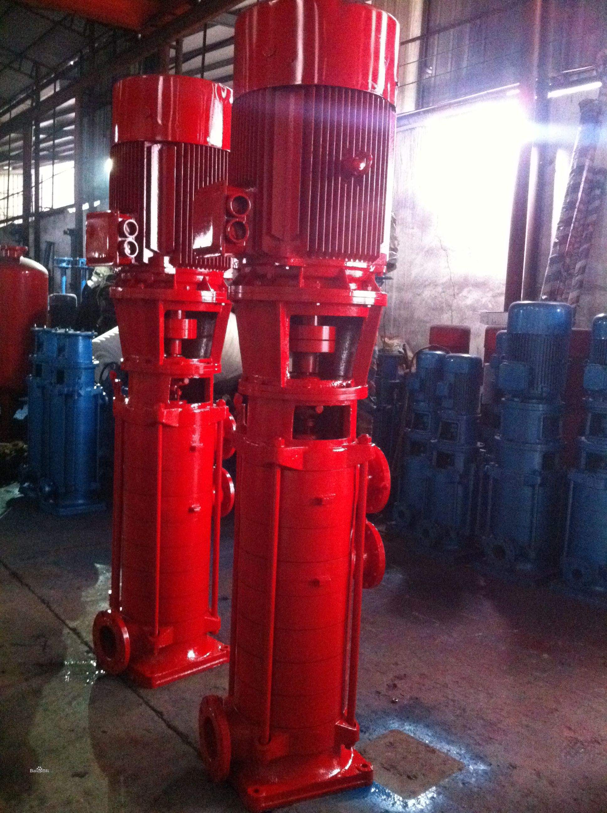GDL立式多级泵，管道消防泵，自喷加压泵，南方消防泵，手抬式消防泵图片