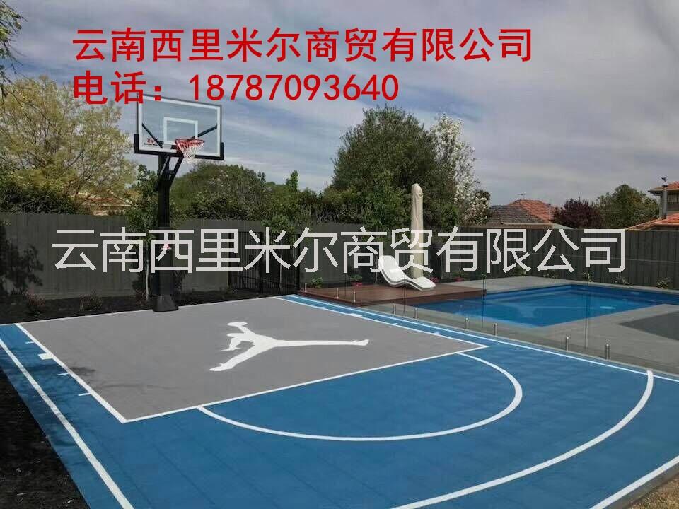 篮球场专用悬浮拼装地板优质PVC防滑防水