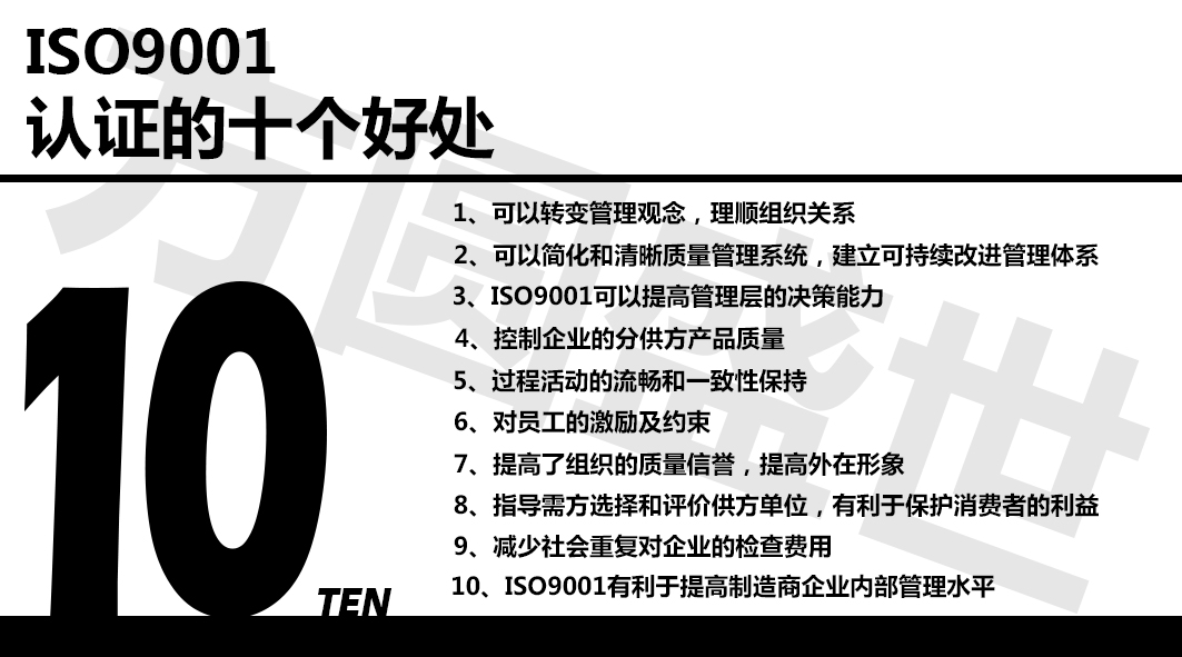 ISO三体系-ISO9001质量体系