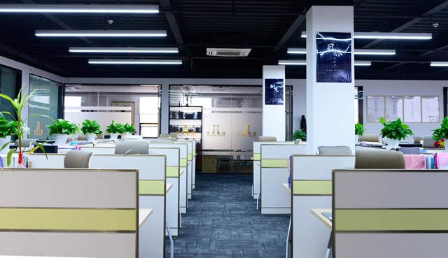 中式的传统文化意境美-美时美刻办公室装修实景